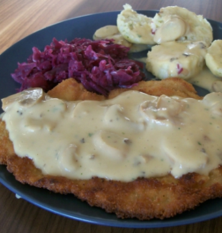 Jaeger Schnitzel